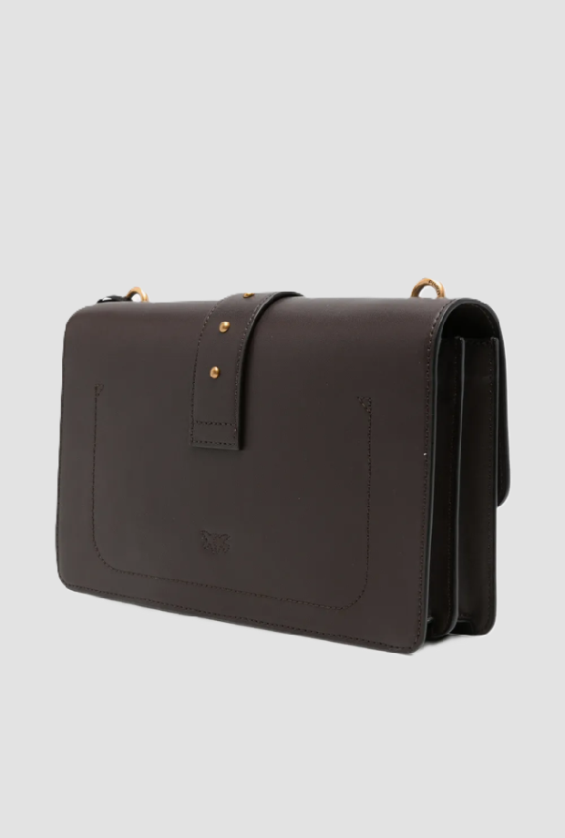 Borsa Love One mini da donna marrone 