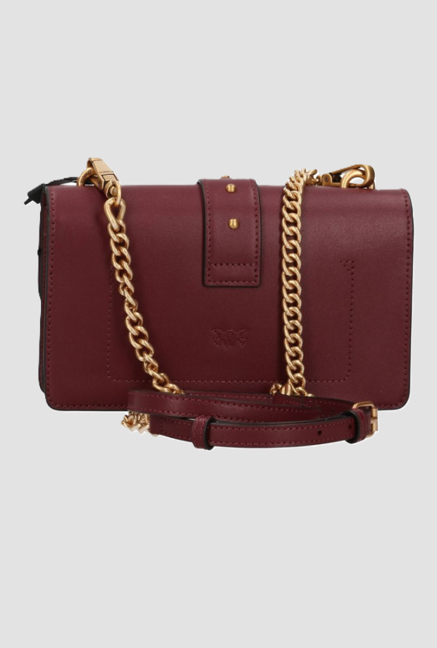 Borsa Love One mini da donna rosso 