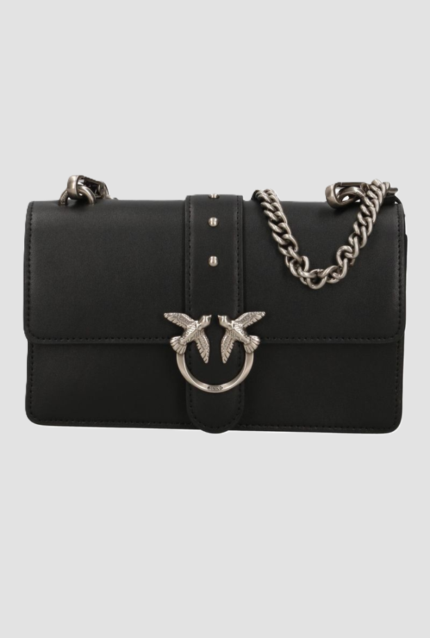 Borsa Love One mini donna nero-silver 