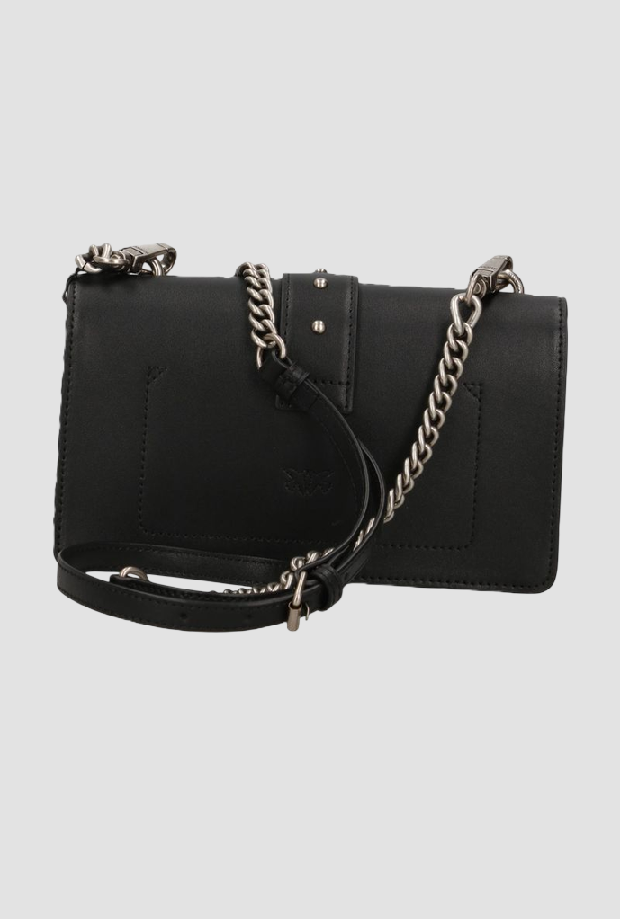 Borsa Love One mini donna nero-silver 