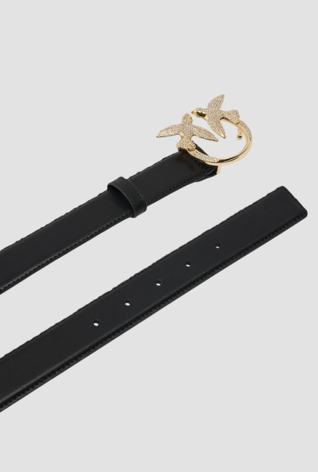 Cintura Love Birds donna nero 