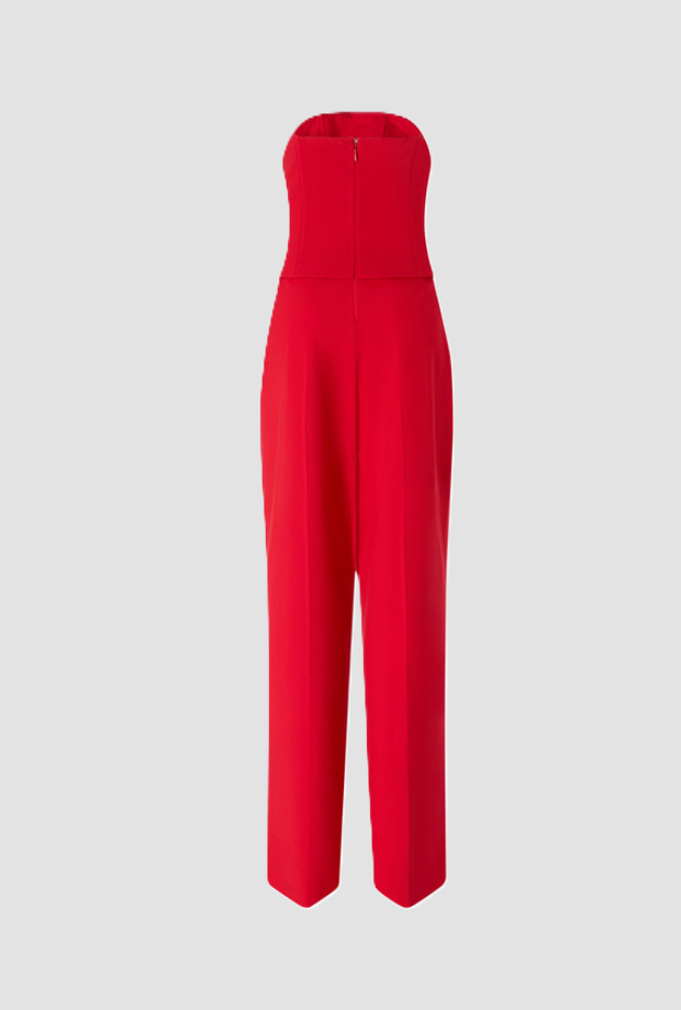 Abito all-in-one donna rosso 