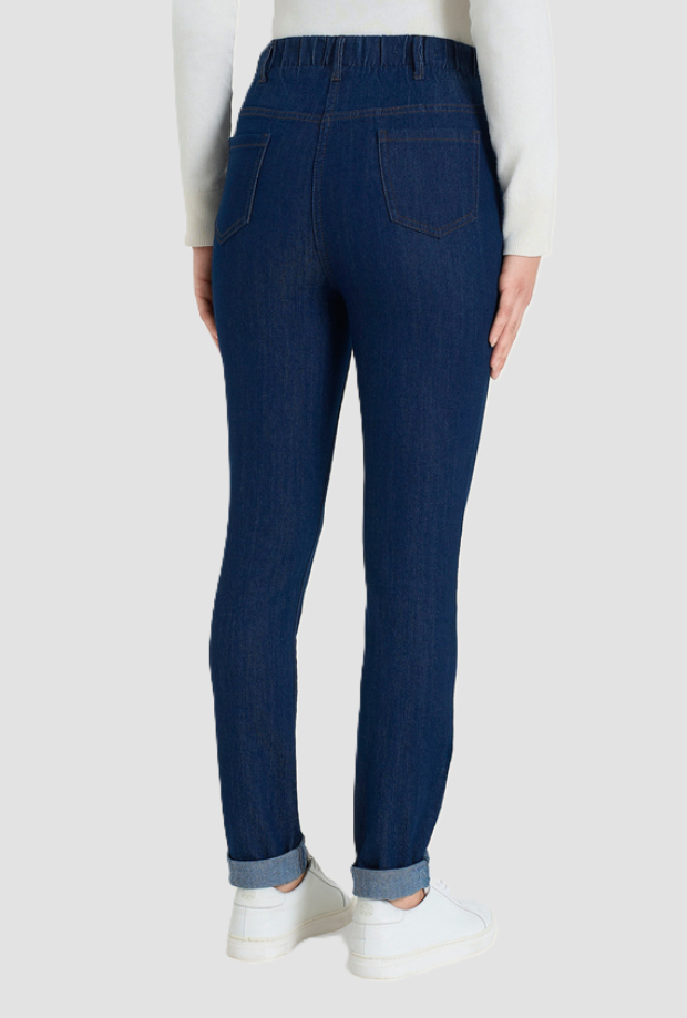 Jeans skinny fit donna blue denim 