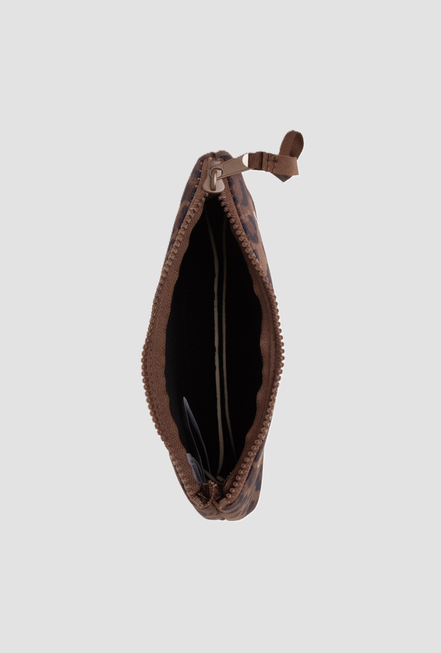 Pochette Aline bambina leopardata scuro 