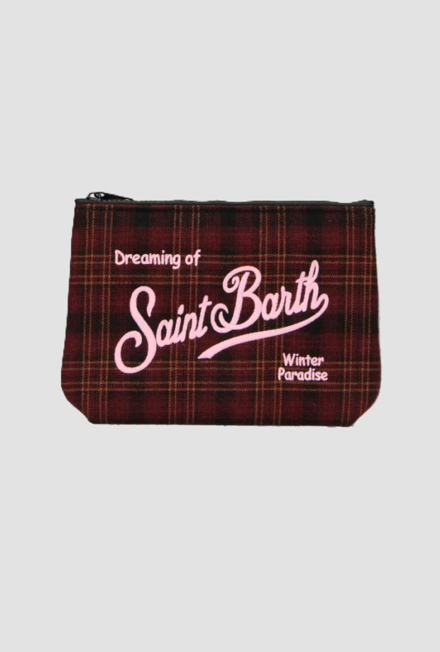 Pochette Aline Wool da bambina rossa 