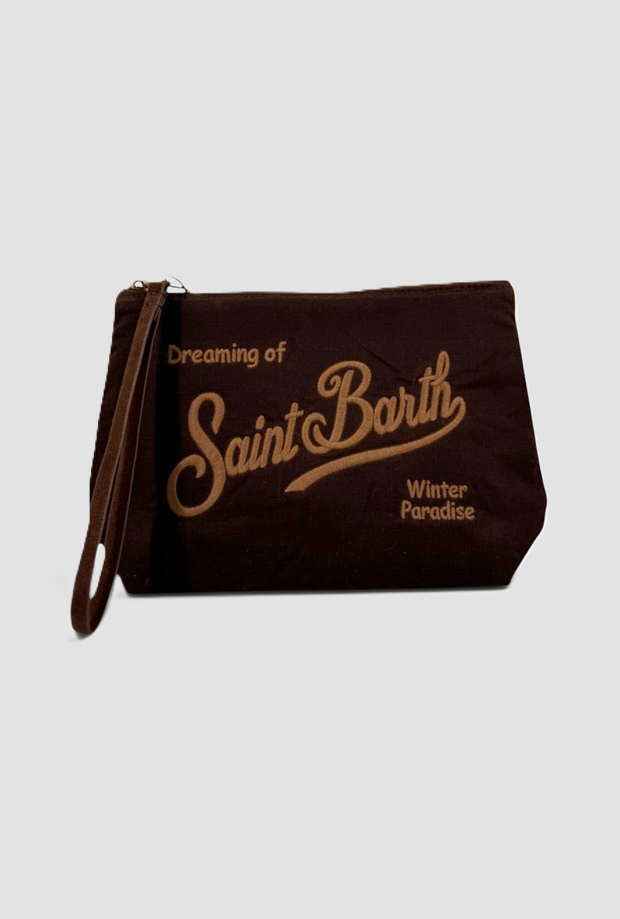 Pochette Aline Wax bambina marrone 