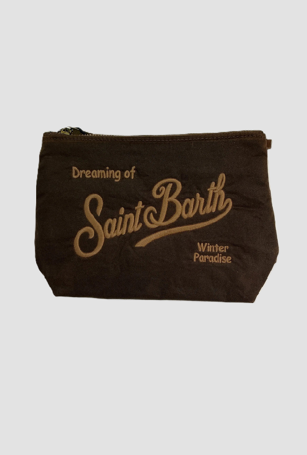 Pochette Aline Wax bambina marrone 