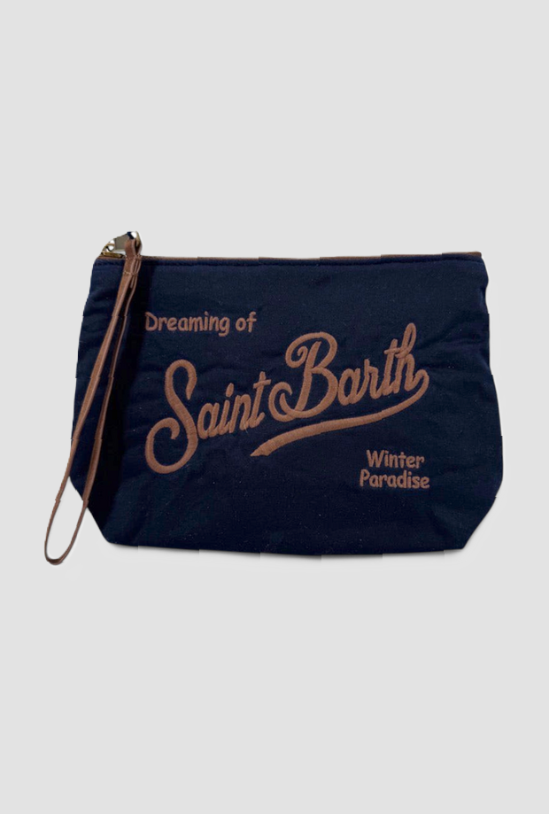 Pochette Aline Wax da bambina blu notte 