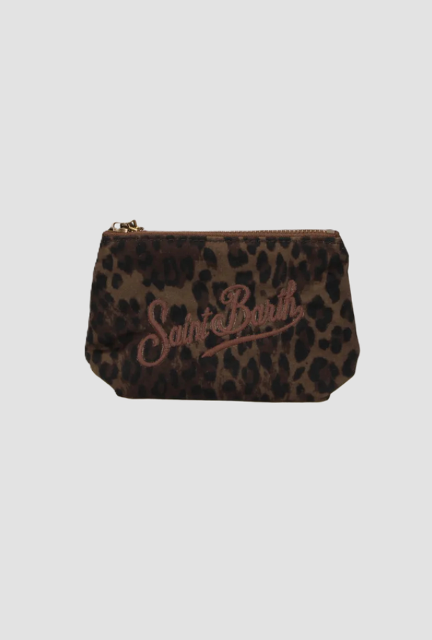 Pochette Aline Mini Wax bambina dark leopard 