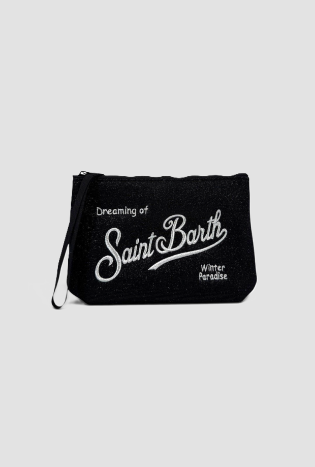 Pochette Aline Mini Lurex bambina nero 