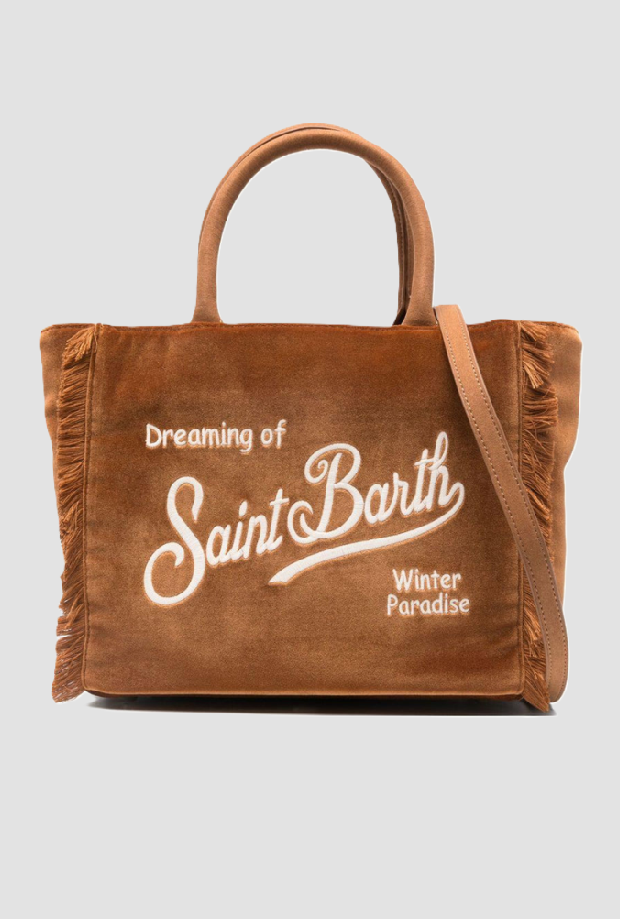 Borsa Colette Velvet bambina marrone 