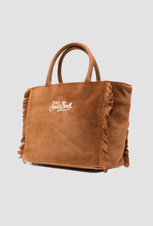 Borsa Colette Velvet bambina marrone 
