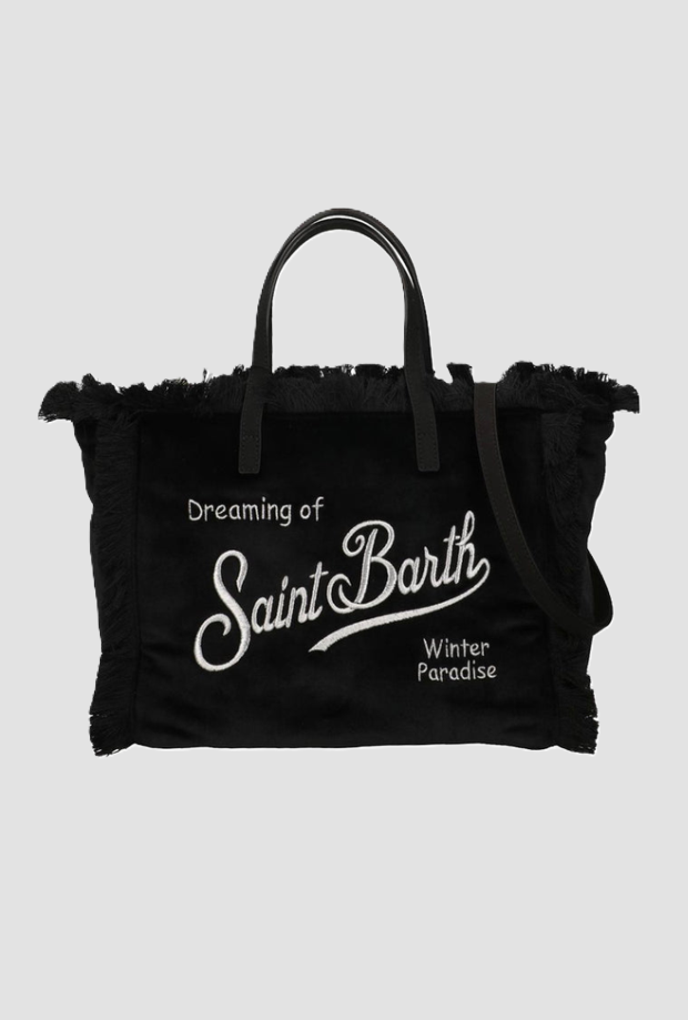 Borsa Colette Velvet da bambina nero 