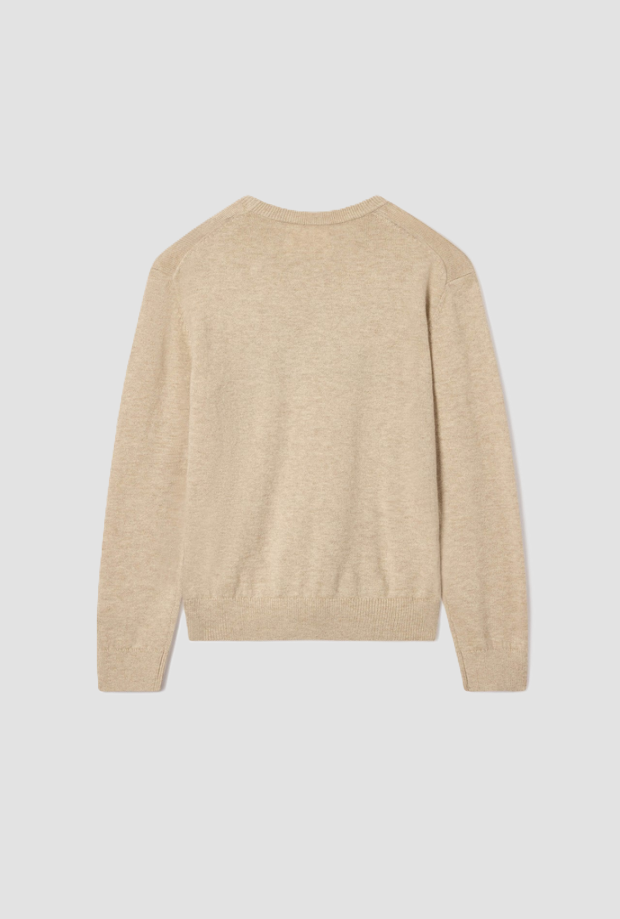 Maglia Douglas in misto lana bambino beige 
