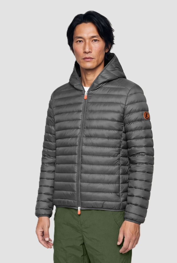 Piumino Donald uomo grigio 
