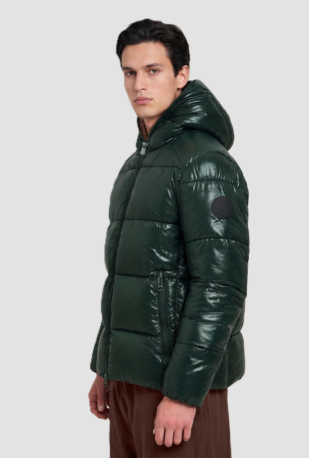Piumino Edgar uomo verde 