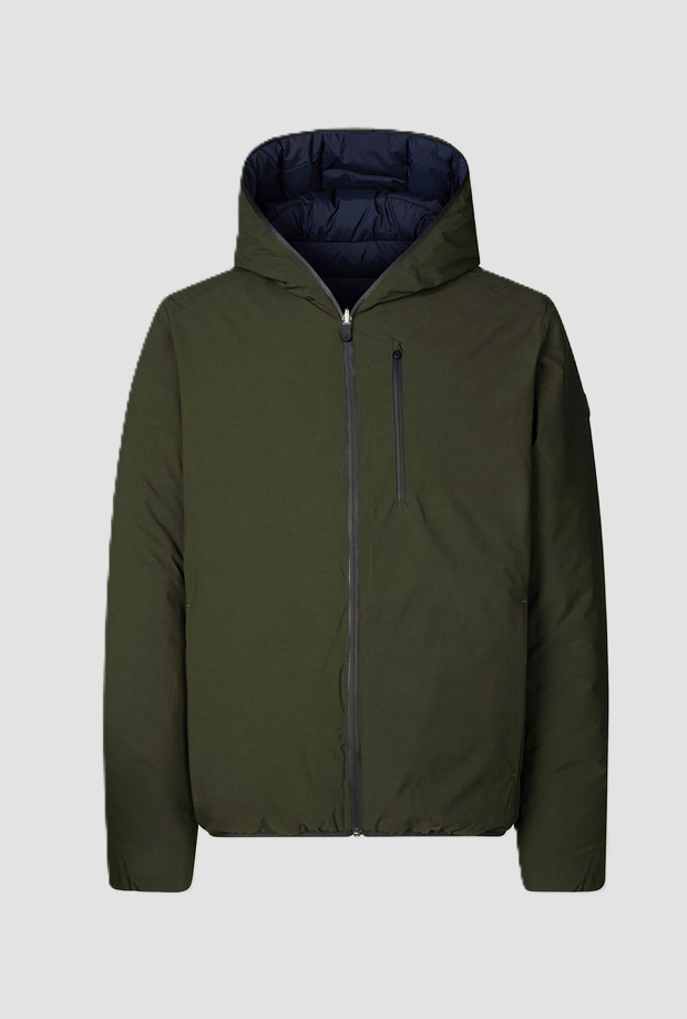 Piumino Ezra uomo verde 