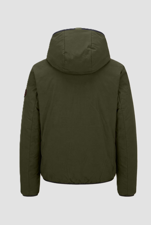 Piumino Ezra uomo verde 