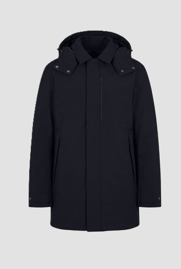 Cappotto Nestor uomo blu scuro 