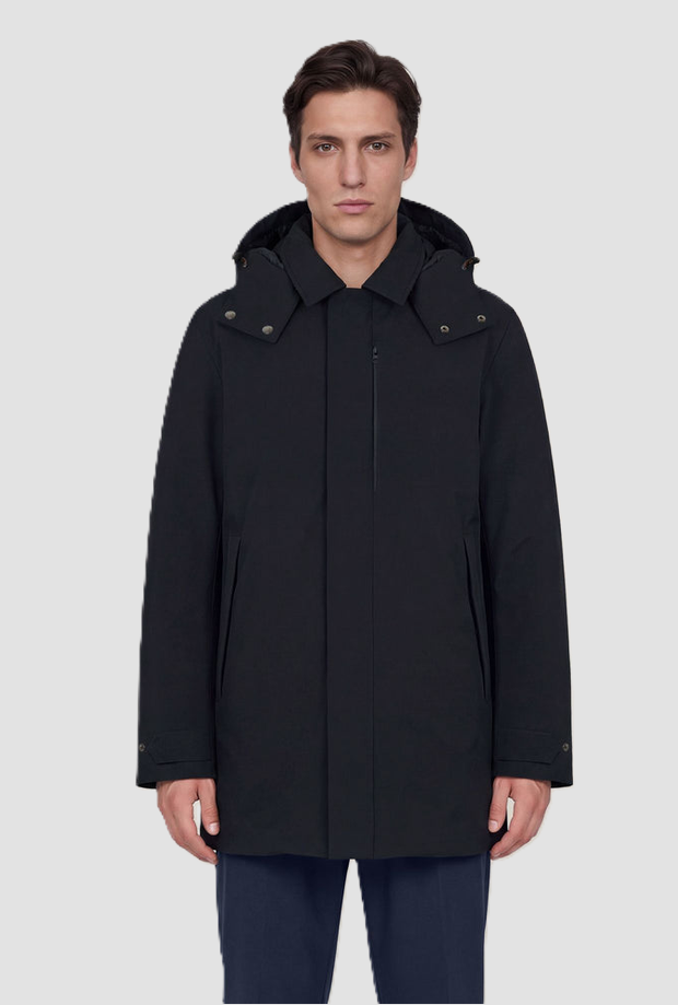 Cappotto Nestor uomo blu scuro 