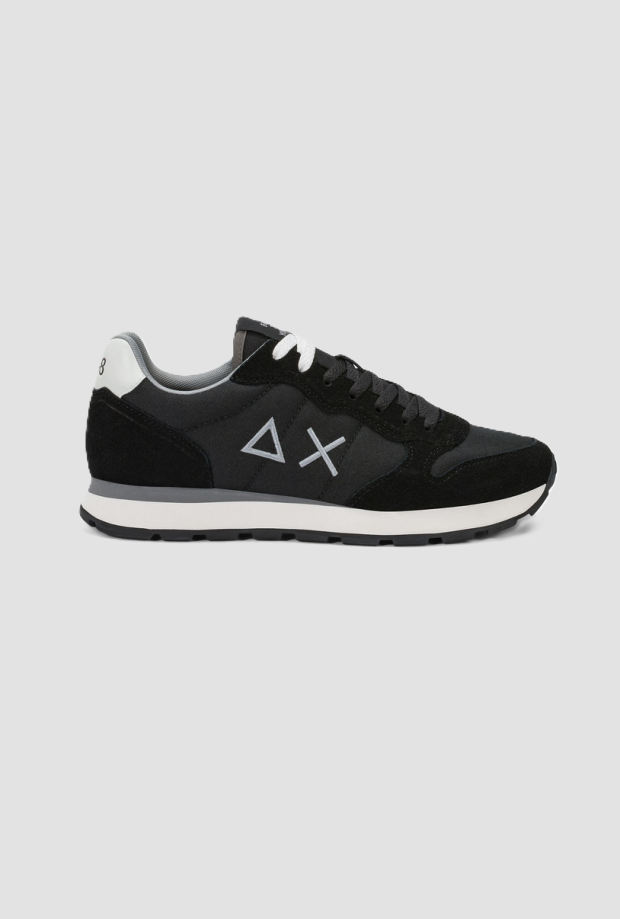 Scarpe Tom Solid uomo nero 