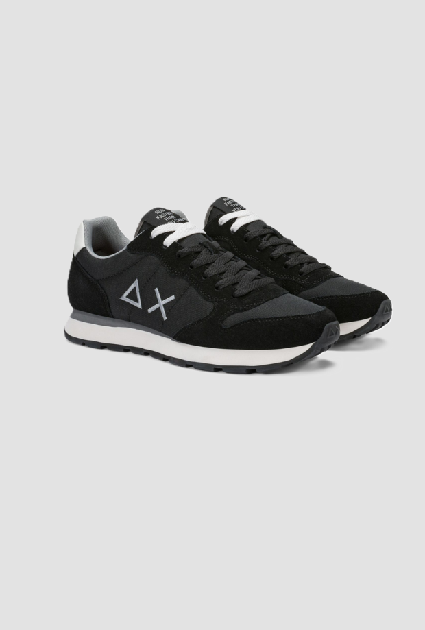 Scarpe Tom Solid uomo nero 