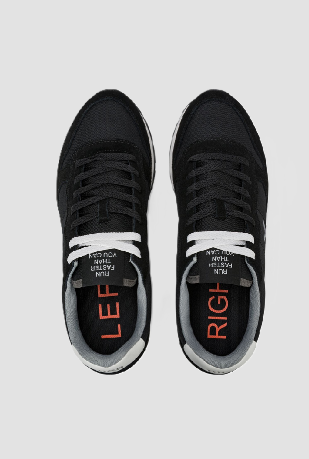 Scarpe Tom Solid uomo nero 