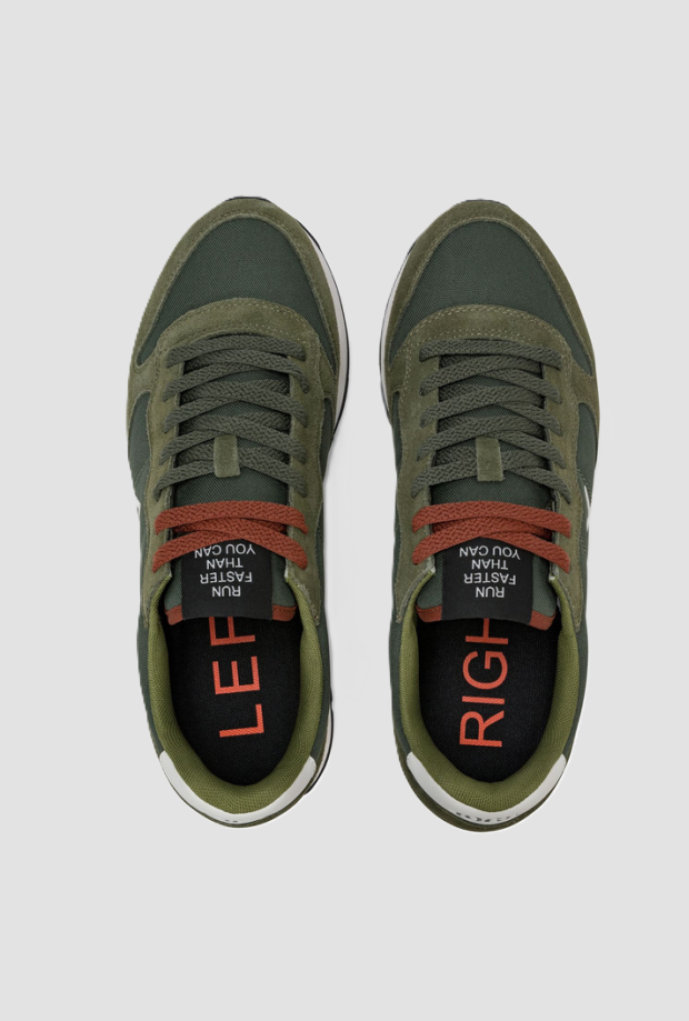 Scarpe Tom Solid uomo verde militare 