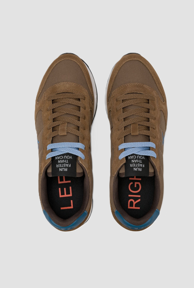 Scarpe Tom Solid uomo marrone 
