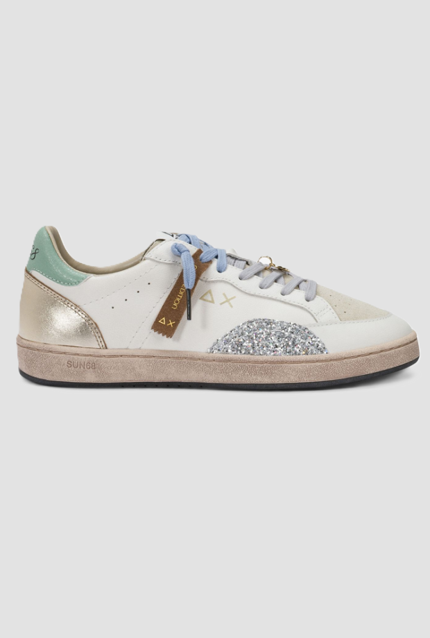 Scarpe Urban Street donna bianco-verde 