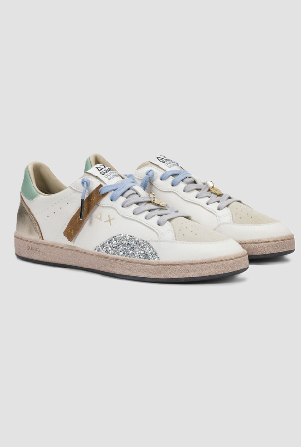 Scarpe Urban Street donna bianco-verde 