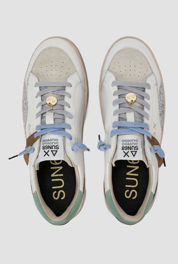 Scarpe Urban Street donna bianco-verde 