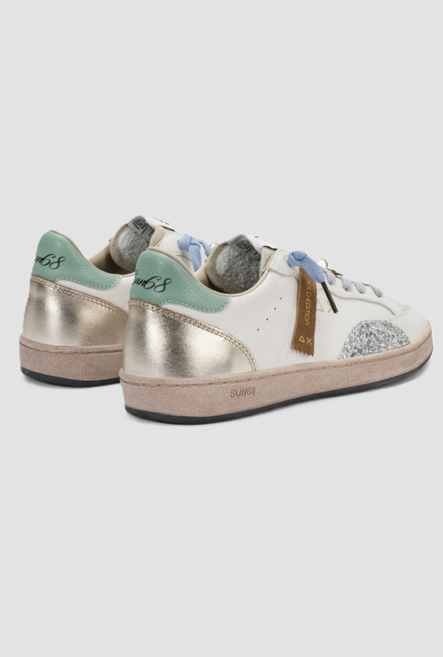 Scarpe Urban Street donna bianco-verde 