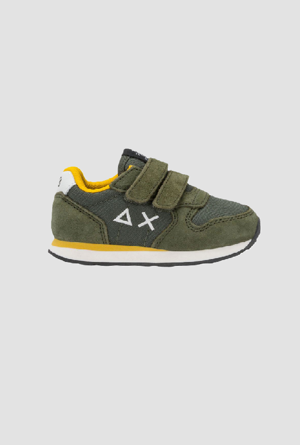Scarpe Boy's Tom Solid bambino verde 