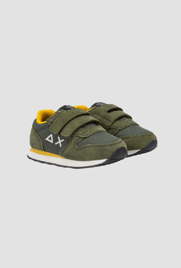 Scarpe Boy's Tom Solid bambino verde 