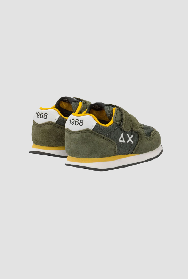Scarpe Boy's Tom Solid bambino verde 