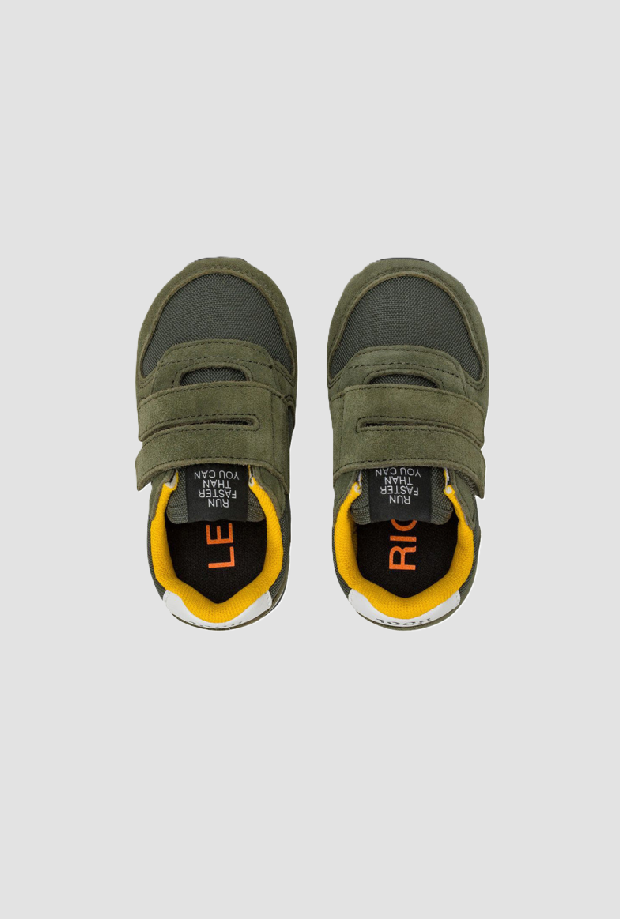 Scarpe Boy's Tom Solid bambino verde 