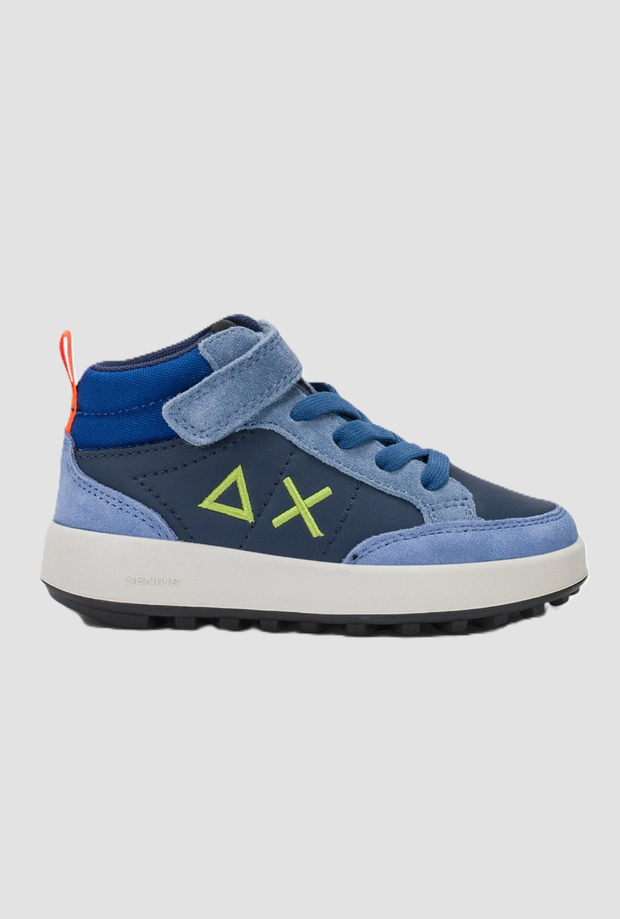 Scarpe Genius Midi da bambino blu 