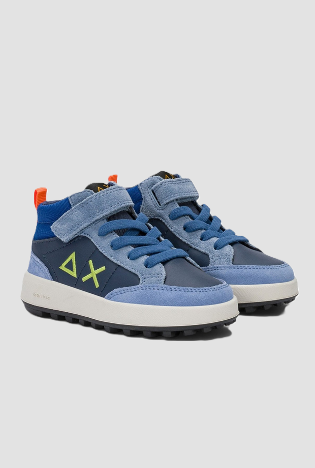 Scarpe Genius Midi da bambino blu 