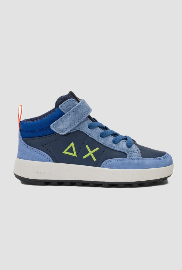 Scarpe Genius Midi da bambino blu 