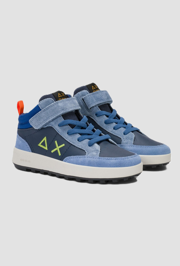 Scarpe Genius Midi da bambino blu 