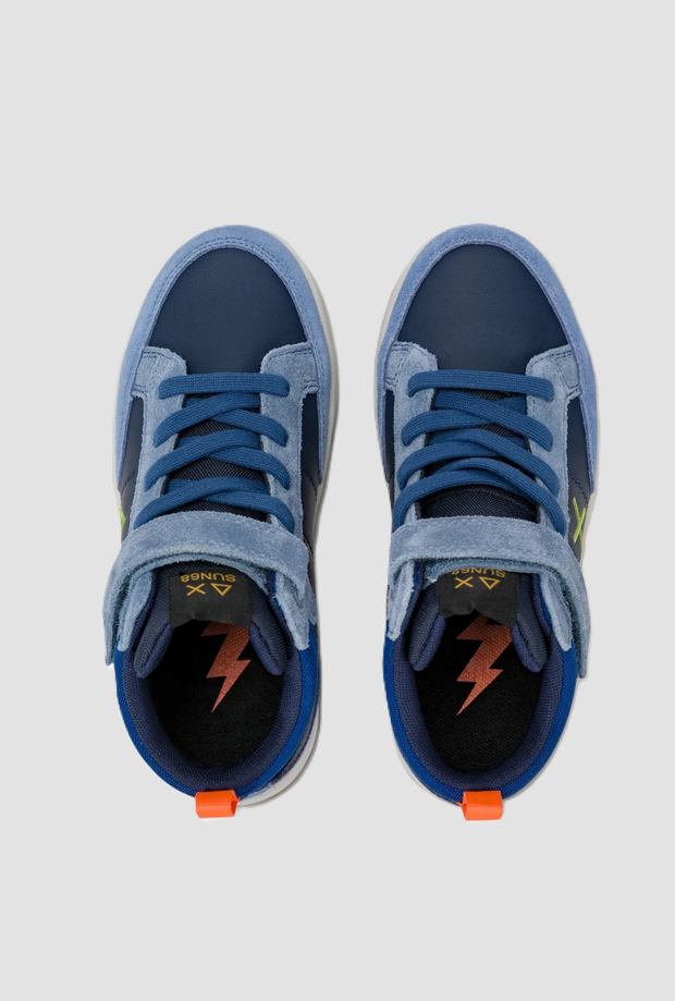 Scarpe Genius Midi da bambino blu 