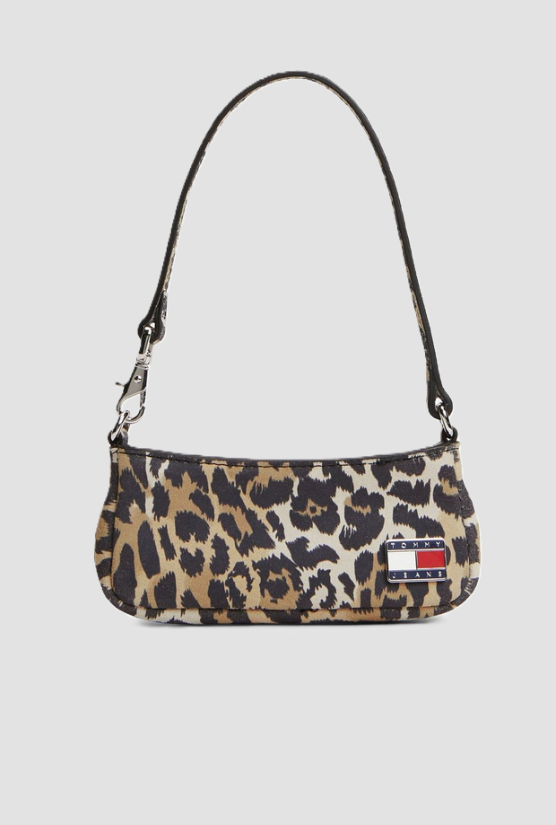 Micro borsa maculata da donna 