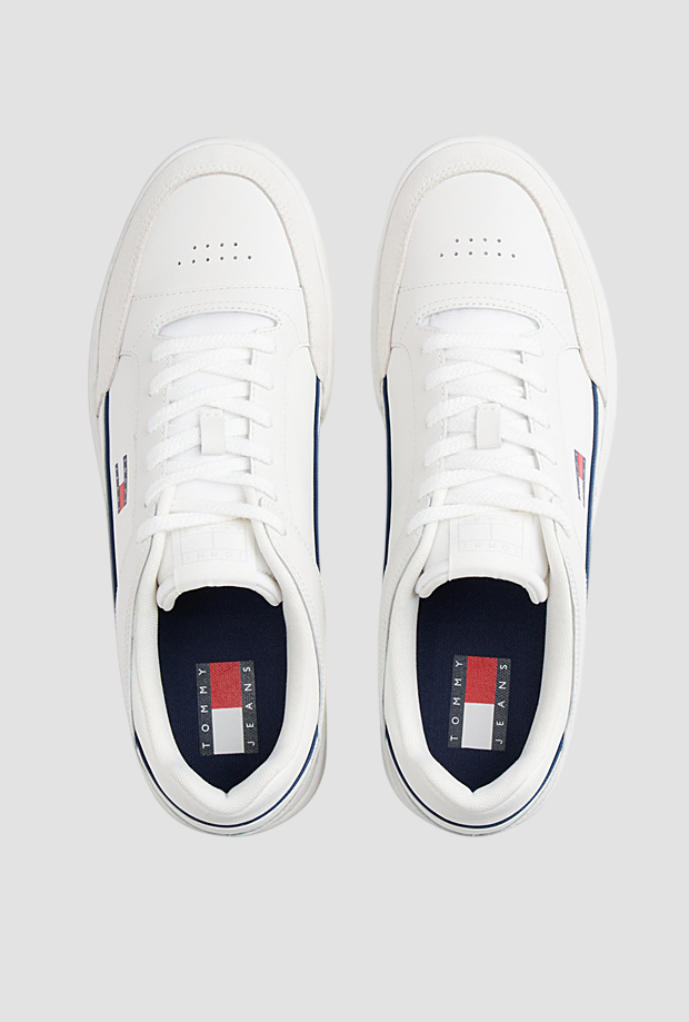 Scarpe basse da uomo bianco 