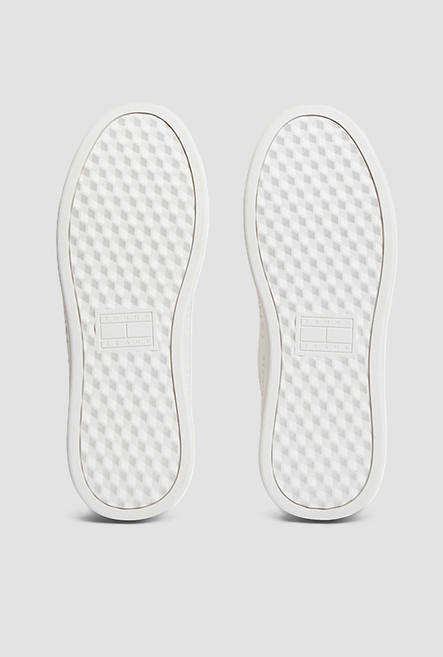 Scarpe con platform da donna bianco 