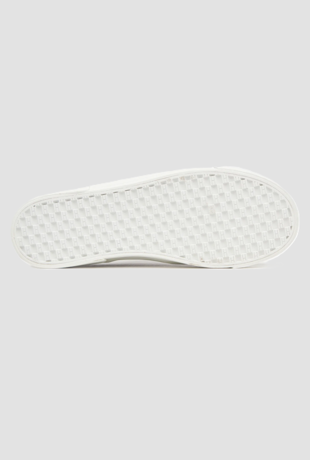 Scarpe in pelle con platform donna bordeaux 