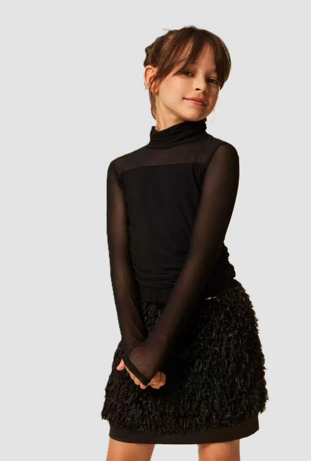 Dolcevita bambina nero 