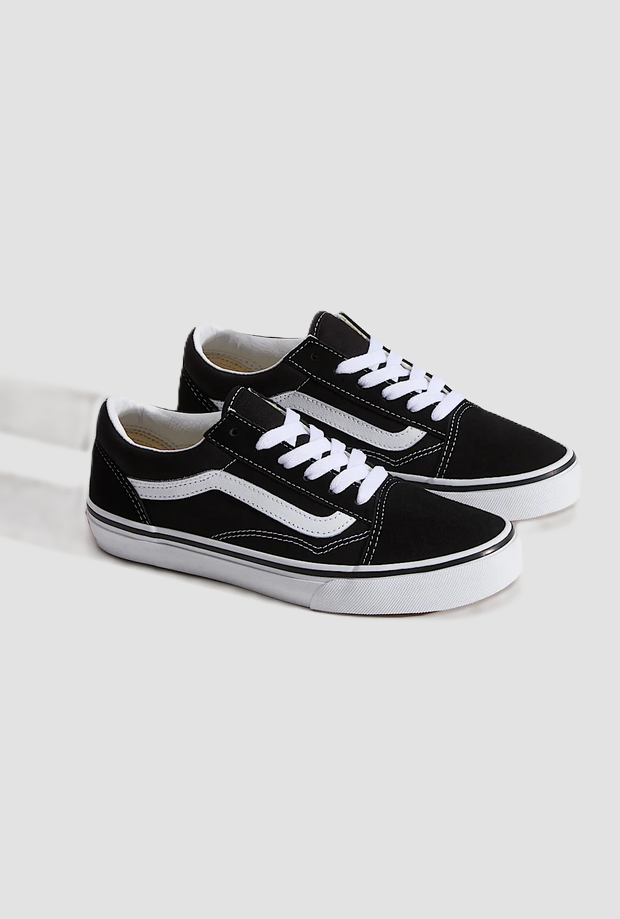 Scarpe Old Skool bambino/a nero-bianco 