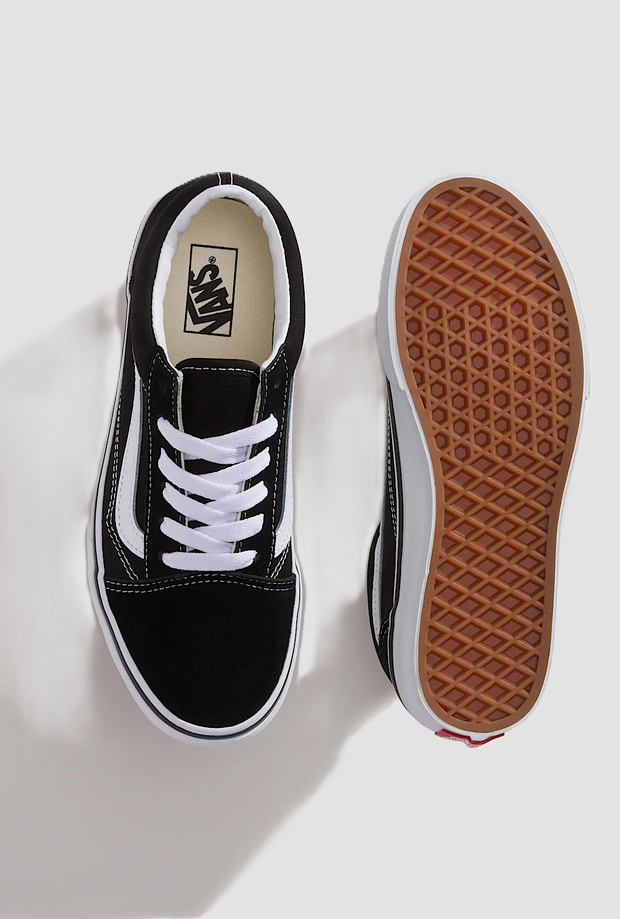 Scarpe Old Skool bambino/a nero-bianco 