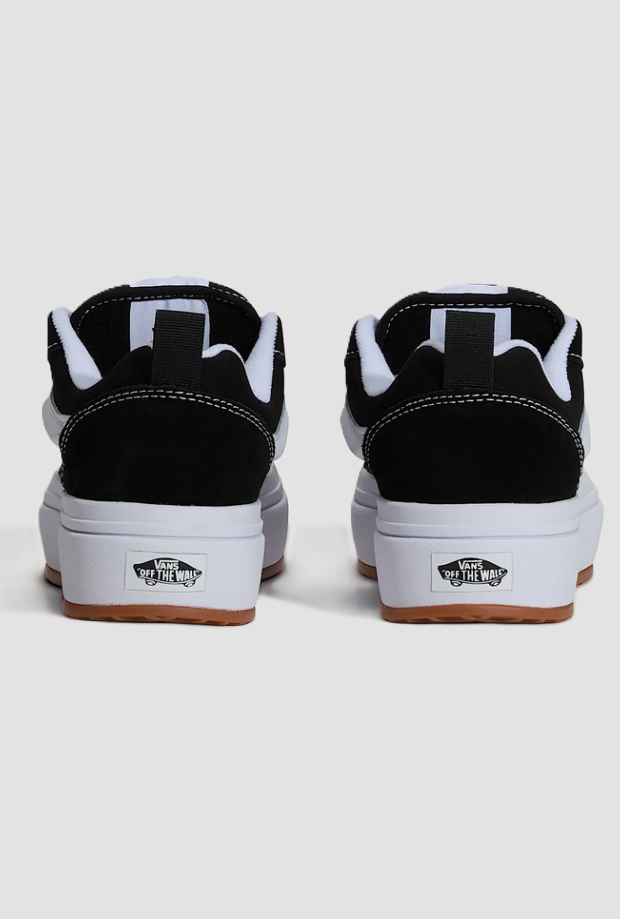 Scarpe Knu Skool Platform donna nero-bianco 
